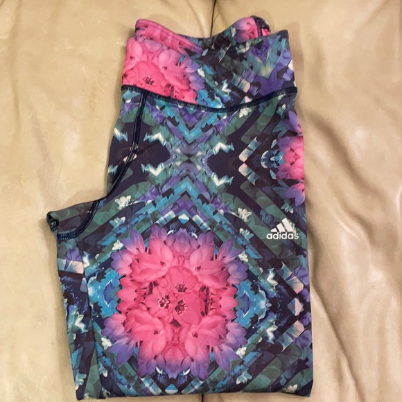 Adidas Capris Workout Pant - Picture 2 of 6